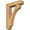 Ekena Millwork Legacy Craftsman Rough Sawn Bracket w/ Offset Brace, Western Red Cedar, 6"W x 24"D x 32"H BKT0604X24X32LEC04RWR - alternate 1